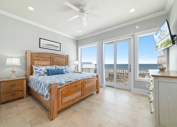 Holiday home Shore Thing By Gsvr - Newly Renovated Beachfront Retreat With Private Pool - Free Activities And Golf